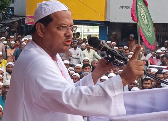 চাঁদাবাজদের ভোট না দেওয়ার আহ্বান চরমোনাই পীরের