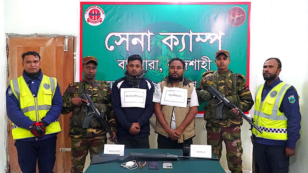 সিক্স স্টার বাহিনীর দুই সদস্য গ্রেফতারের এক ঘণ্টার মধ্যে জামিন