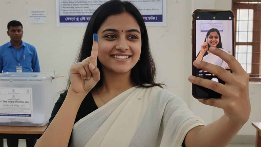 ভোটকেন্দ্রে কি সেলফি তোলা যাবে? কি বলছে নির্বাচন কমিশন