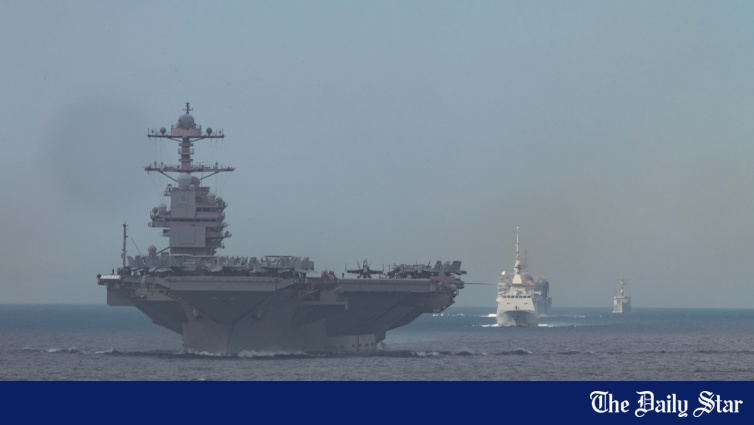 মধ্যপ্রাচ্যে মার্কিন রণতরী পাঠানোর পেছনে ইরানকে ‘ভয়’ দেখানোর কৌশল