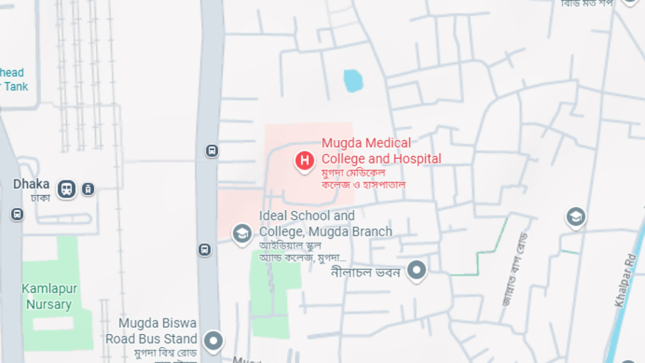 মুগদায় বাস চাপায় পোশাক শ্রমিক নিহত