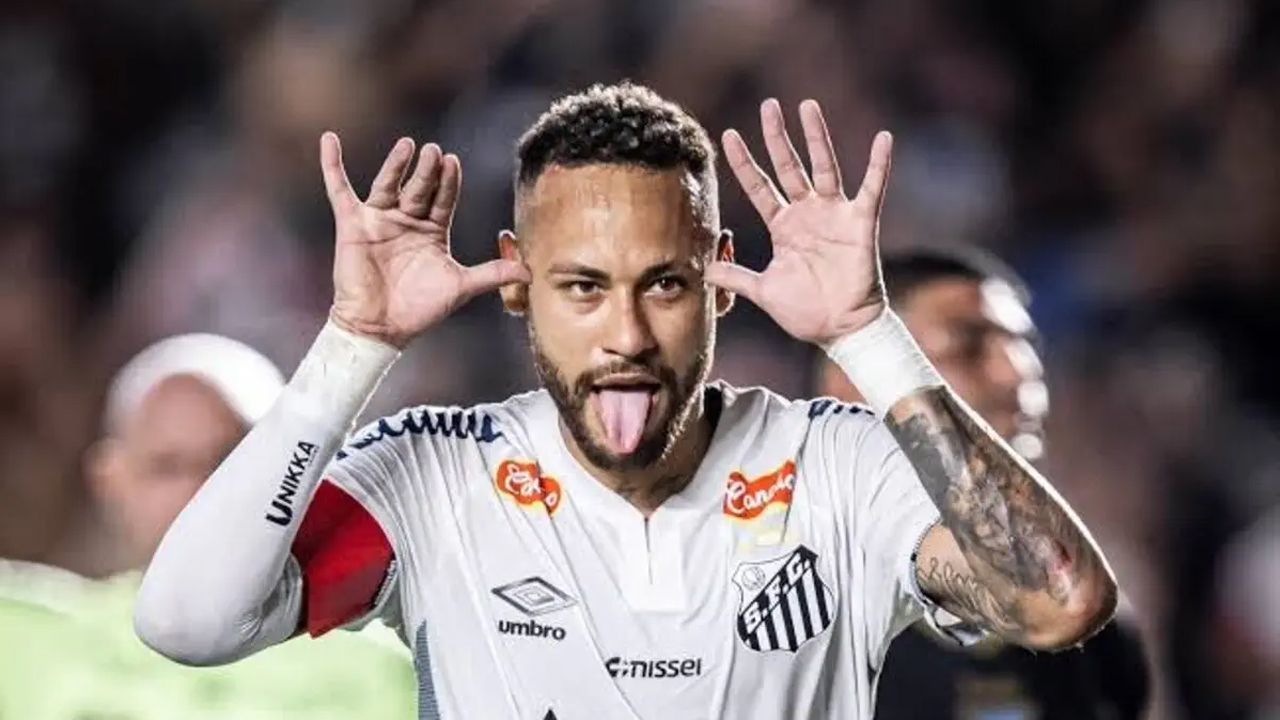 নেইমারের ফেরার ম্যাচে সান্তোসের ৬-০ গোলে জয়