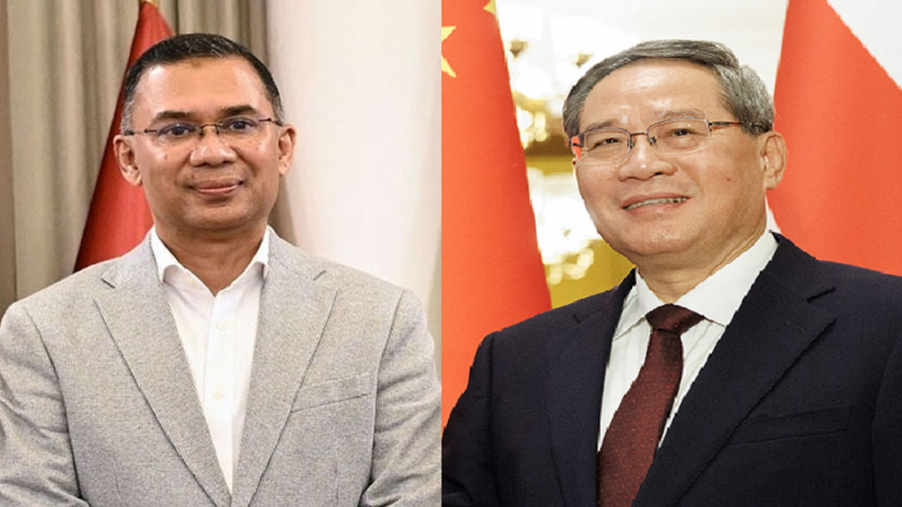 প্রধানমন্ত্রী তারেক রহমানকে অভিনন্দন জানালেন চীনের প্রধানমন্ত্রী