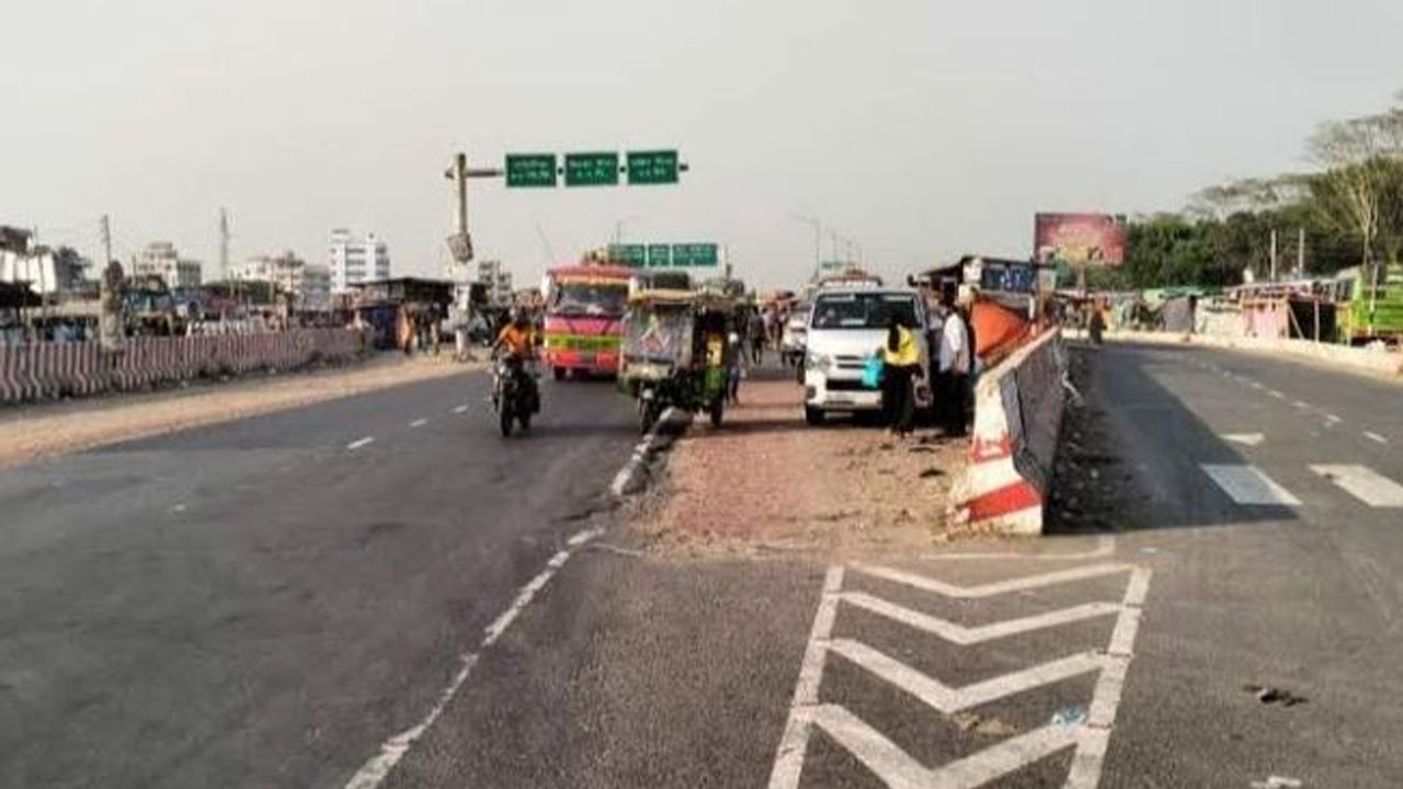 ভাঙ্গা এক্সপ্রেসওয়ের পাশ থেকে নারীর মরদেহ উদ্ধার