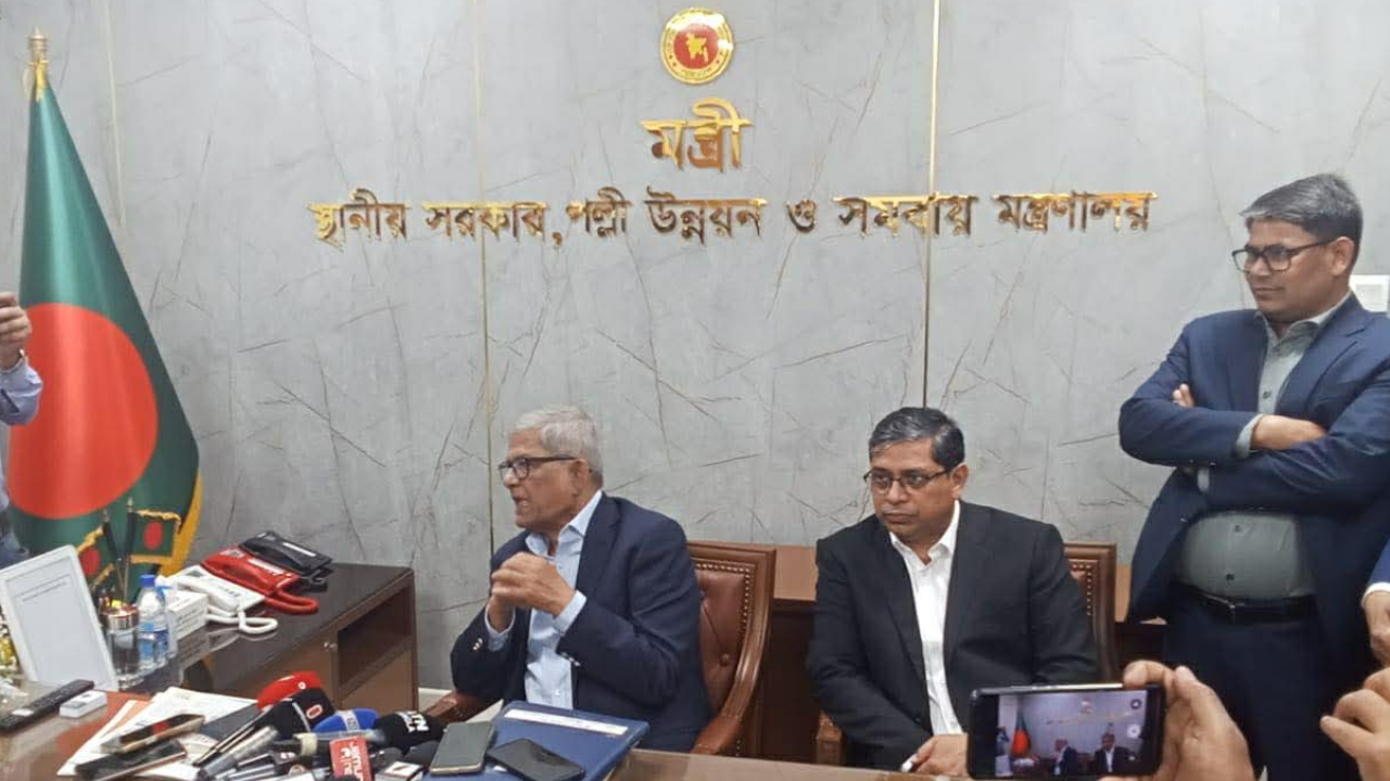 স্থানীয় সরকার নির্বাচন দ্রুত দেওয়া হবে: মির্জা ফখরুল