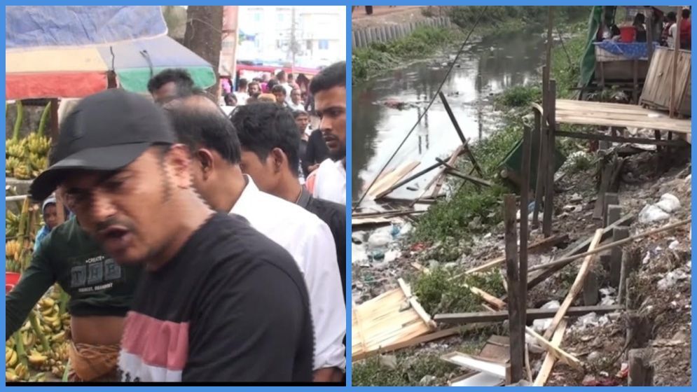 বরিশালে ক্ষুদ্র ব্যবসায়ীদের দোকান ভাঙার অভিযোগ ছাত্রদল নেতার বিরুদ্ধে