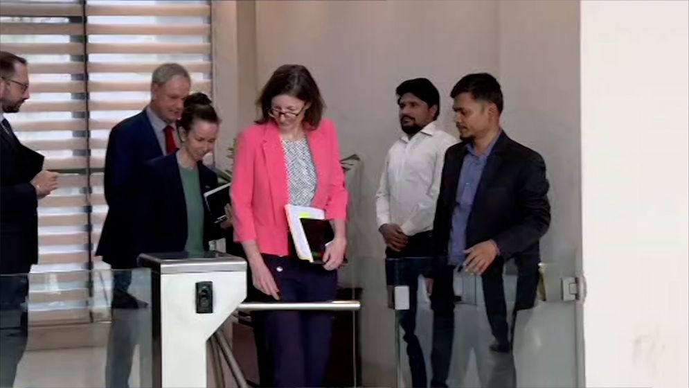 ইইউ প্রতিনিধিদলের সঙ্গে পররাষ্ট্রমন্ত্রী ও প্রতিমন্ত্রীর সাক্ষাৎ