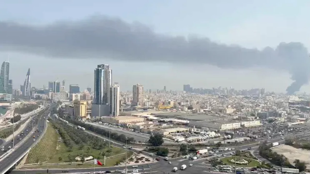 বাহরাইনে মার্কিন নৌ দপ্তরের কাছে ইরানের ড্রোনের হামলা