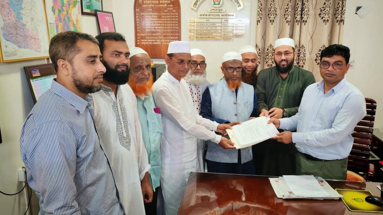 শেরপুর-৩ আসনে ভোটের জন্য পাঁচজন প্রার্থী মনোনয়ন জমা দিয়েছেন