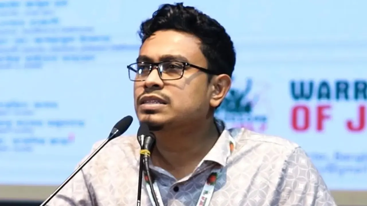 সাদিক কায়েমের বক্তব্য, বিএনপির অবস্থান গাদ্দারির শামিল