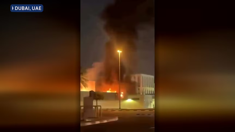 দুবাইয়ে মার্কিন দূতাবাসে ইরানের ড্রোন হামলা