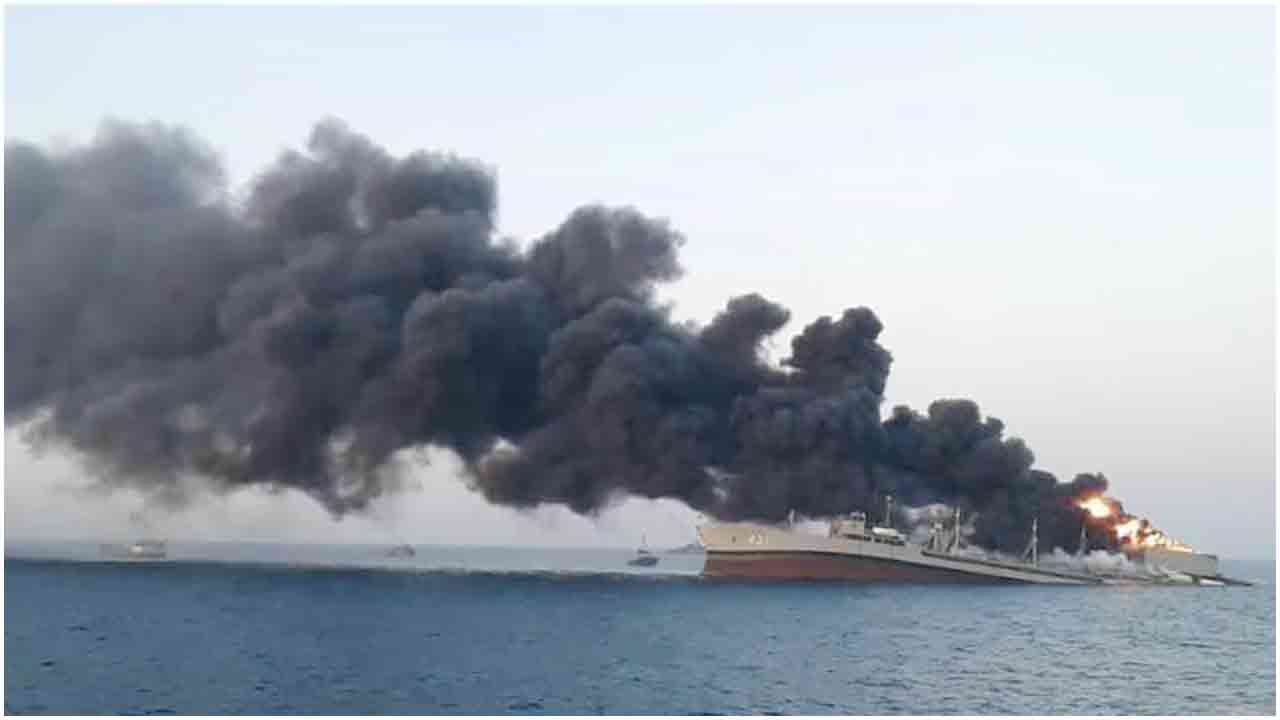 ভারতে মহড়া শেষে ইরানি যুদ্ধজাহাজ ডুবির ঘটনায় নিহত ৮৭