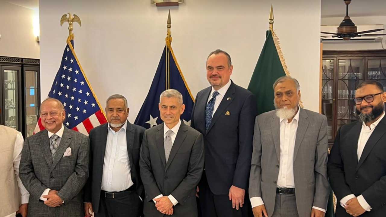 জামায়াত প্রতিনিধি দলের সাথে মার্কিন সহকারী পররাষ্ট্রমন্ত্রীর বৈঠক