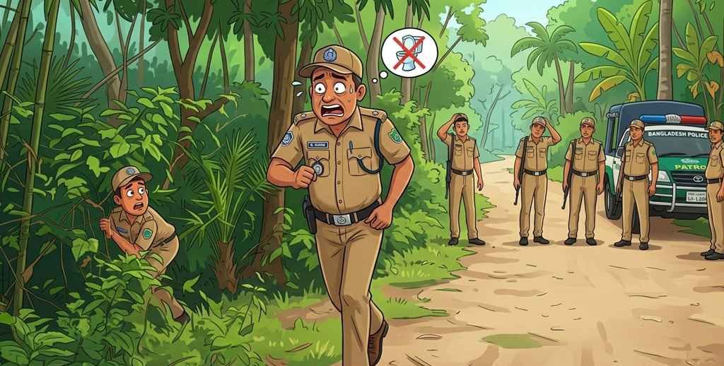 নারায়ণগঞ্জে টয়লেট করতে গিয়ে পুলিশ সদস্য ছিনতাইয়ের শিকার