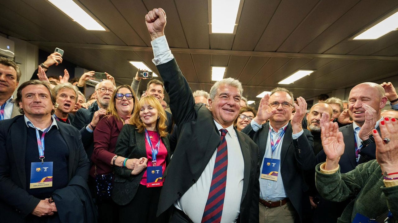 বার্সেলোনায় আবার লাপোর্তার জয়, বিপুল ভোটে প্রেসিডেন্ট নির্বাচিত