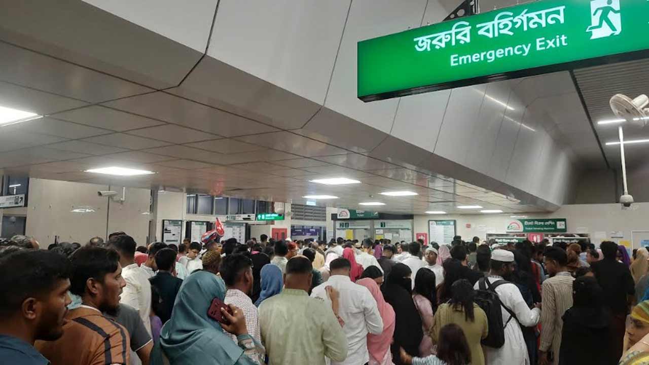 ঈদের দ্বিতীয় দিনে রাজধানীতে যানজট ও গণপরিবহন সংকট