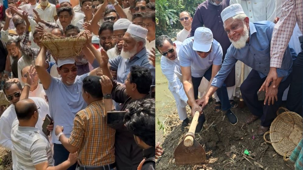 বরগুনায় খাল খনন কার্যক্রমের উদ্বোধন, জলবায়ু সহনশীলতায় নতুন পদক্ষেপ