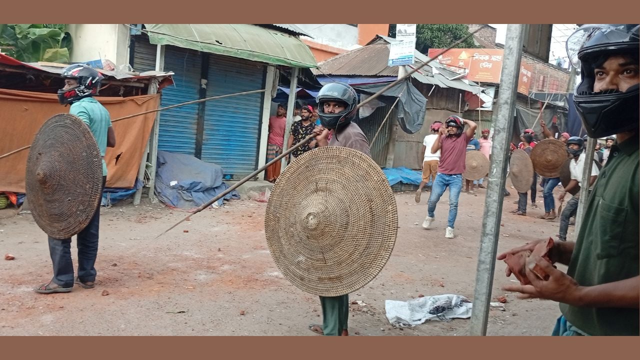 ভাঙ্গায় দ্বিতীয় দিনের সংঘর্ষে ৩০ জন আহত