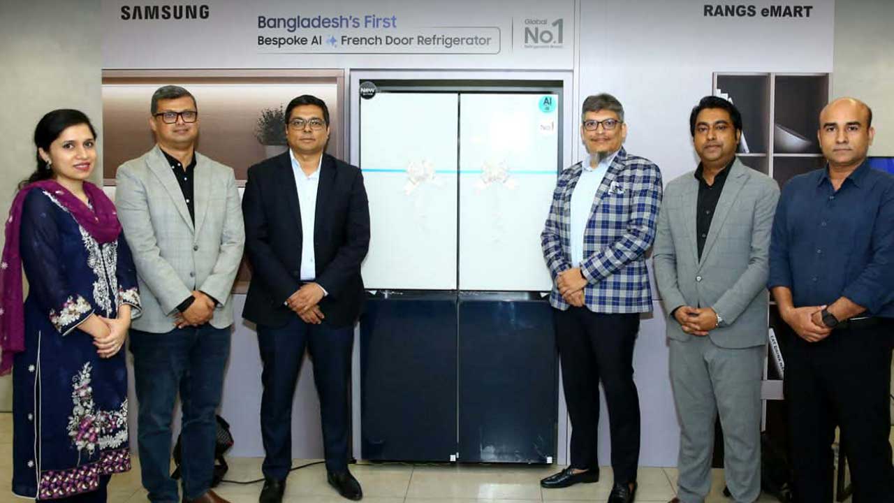 দেশের বাজারে স্যামসাংয়ের এআই রেফ্রিজারেটর