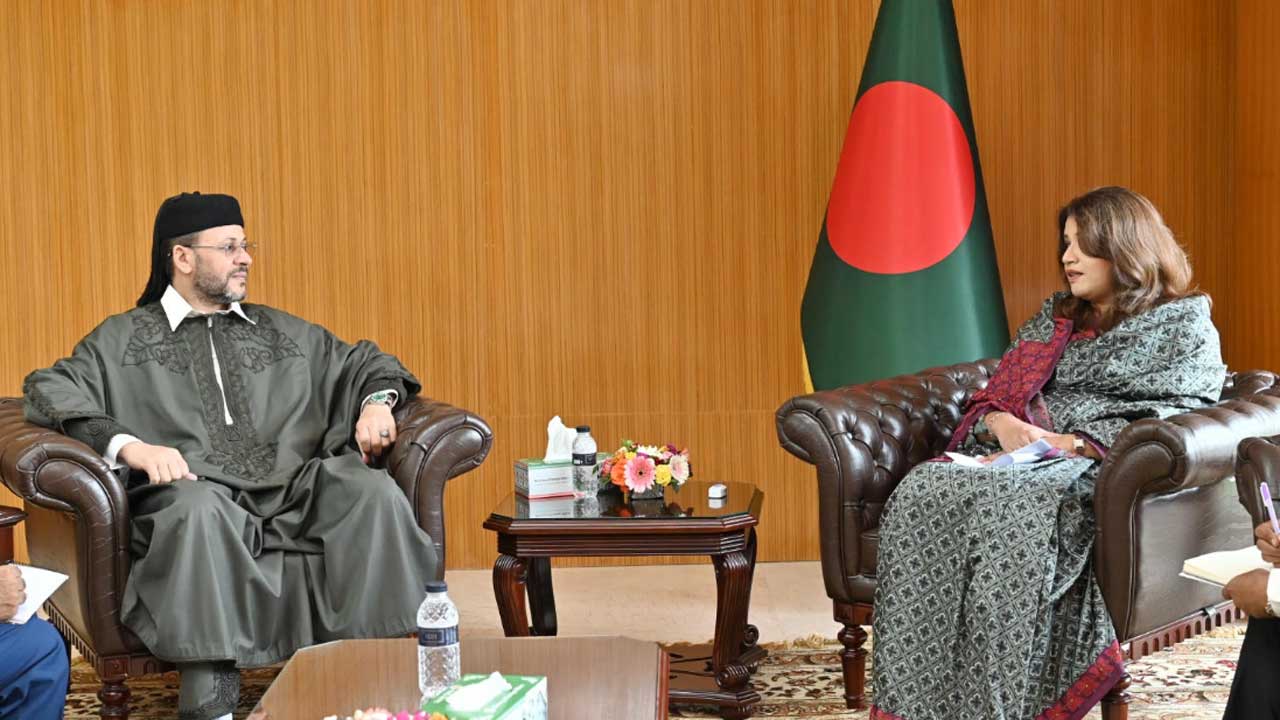 লি‌বিয়ার সঙ্গে যৌথ ব্যবসায়িক ফোরাম গঠনের প্রস্তাব বাংলাদেশের