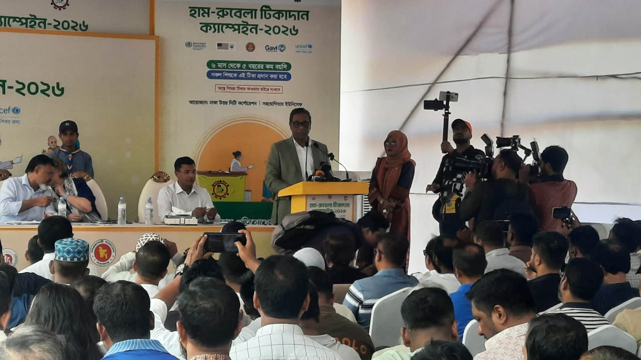 হামের প্রাদুর্ভাব রোধে সরকারের বিশেষ উদ্যোগ