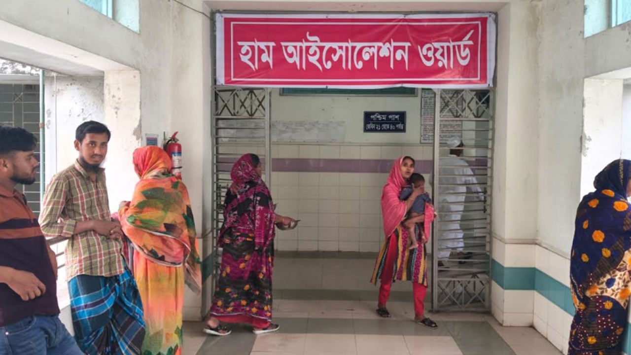 ময়মনসিংহে হাম উপসর্গ নিয়ে আরও ২৫ শিশু হাসপাতালে ভর্তি