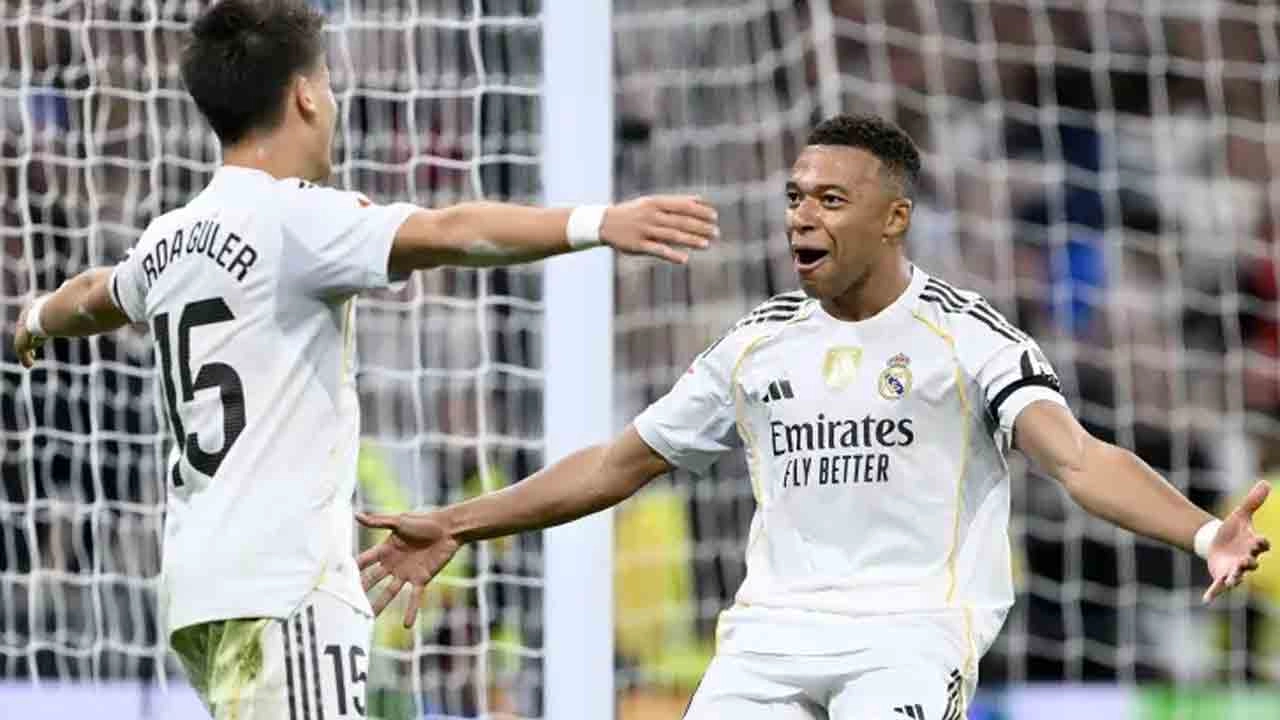 রিয়াল মাদ্রিদকে জয়ে ফিরিয়েছেন এমবাপে ও ভিনিসিয়ুস