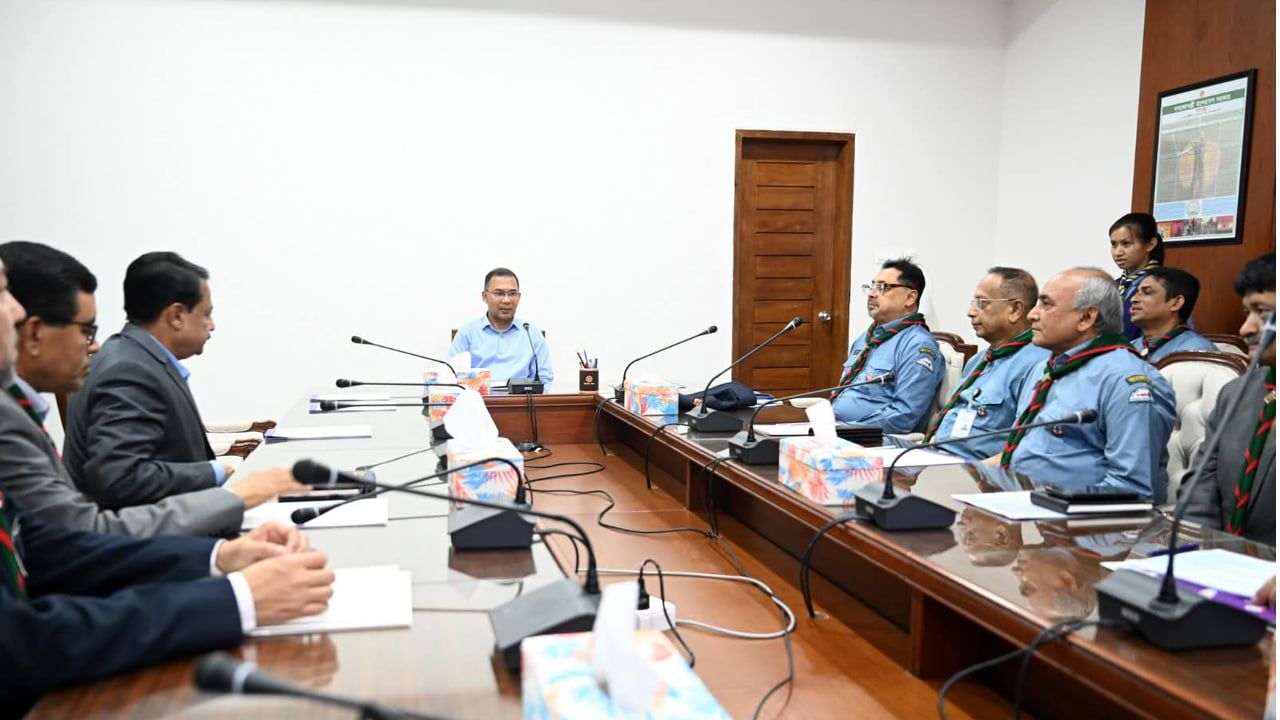 প্রধানমন্ত্রীর সঙ্গে স্কাউট সদস্যদের সাক্ষাৎ অনুষ্ঠিত