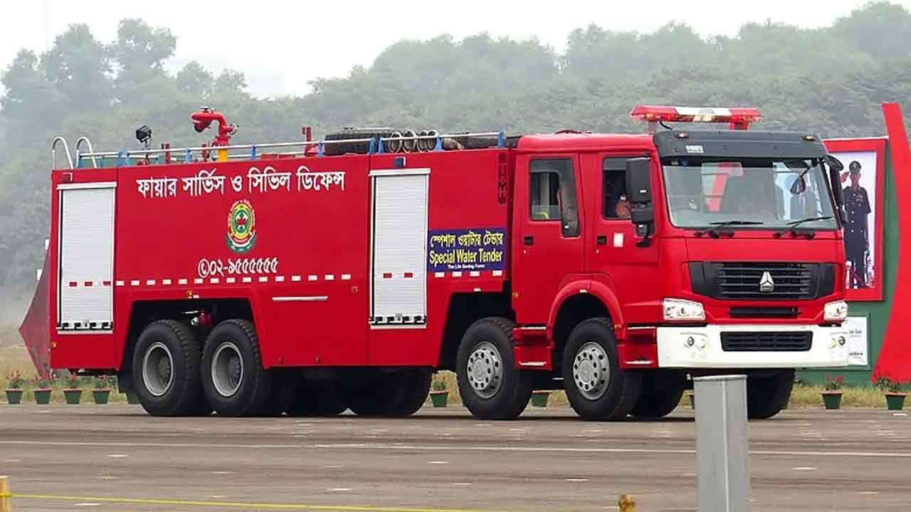 বেবিচকে আগুন, ঘটনাস্থলে ফায়ারের দুই ইউনিট