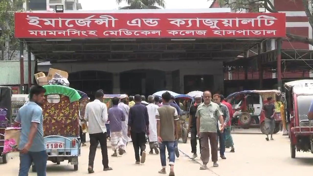 ময়মনসিংহ মেডিকেলে হামের উপসর্গে আরও ২২ শিশু ভর্তি