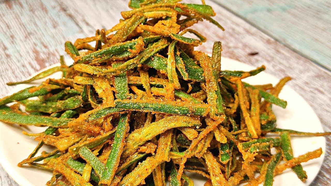 কুড়মুড়ে ঢেঁড়স তৈরির রেসিপি জেনে নিন