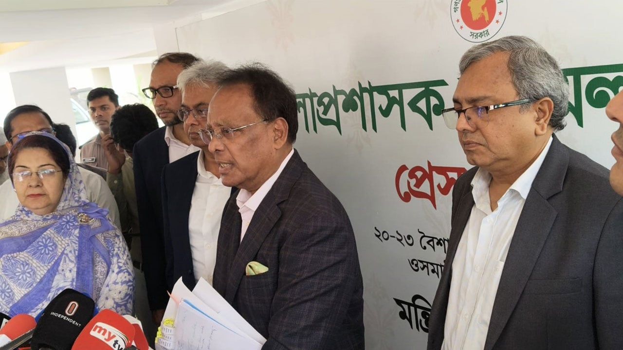 প্রধানমন্ত্রীর ১৮০ দিনের কর্মপরিকল্পনা সামনে রেখে কাজ করছি: মন্ত্রী