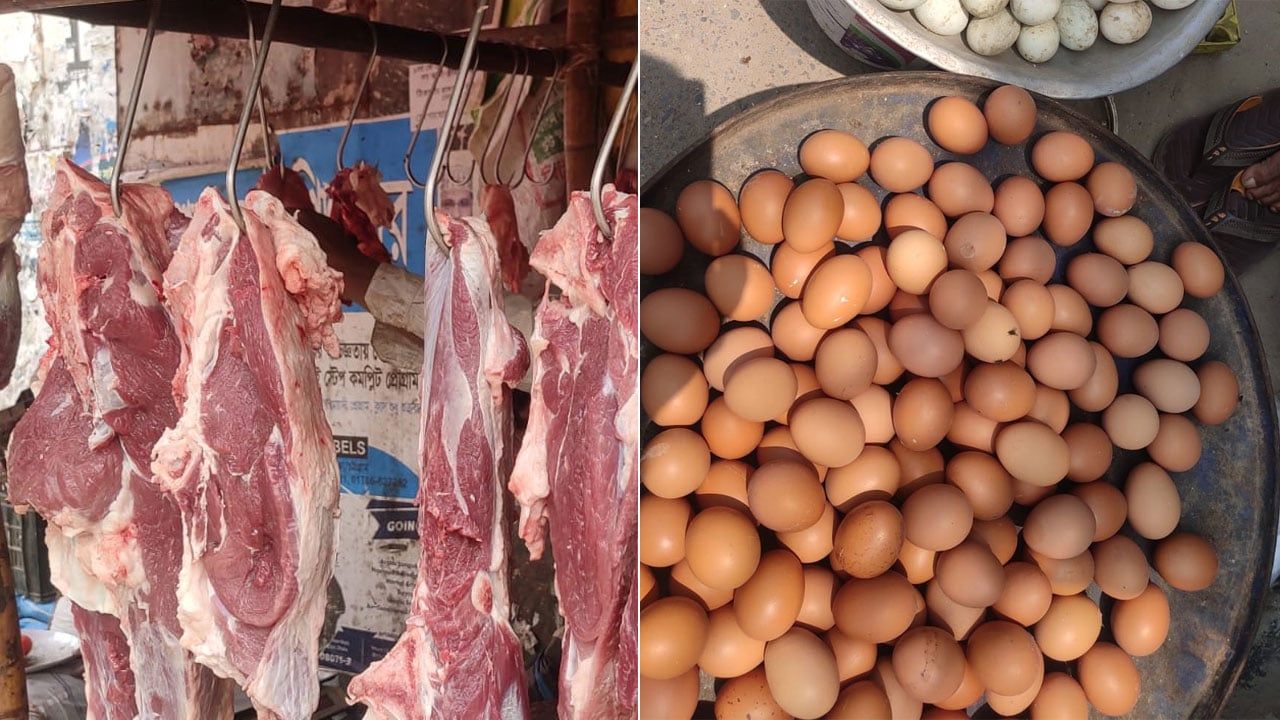 গরুর মাংস ৮০০, ডিমের ডজন ১৫০ টাকা