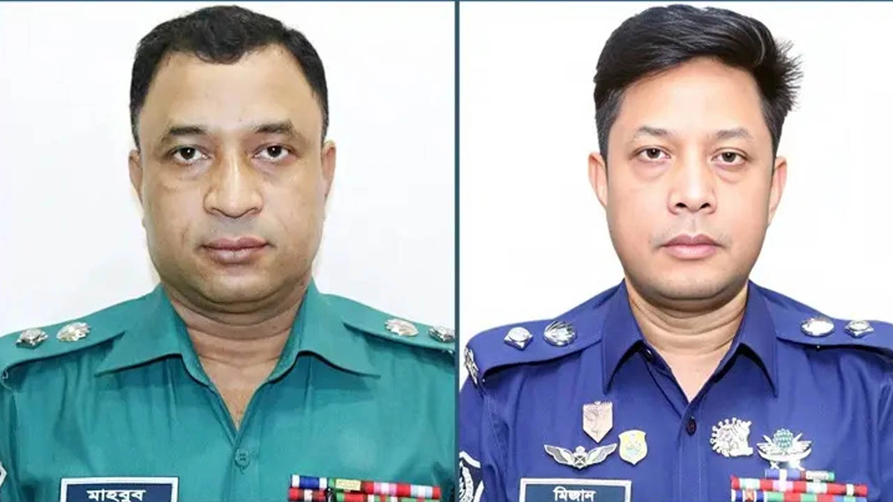 ফেনী ও পঞ্চগড়ের ২ আলোচিত এসপিকে প্রত্যাহার