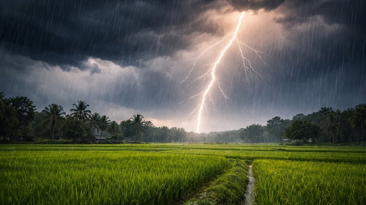 বাংলাদেশে আসছে বৃষ্টিবলয়, বজ্রপাতের শঙ্কা, ঝুঁকিতে যেসব এলাকা