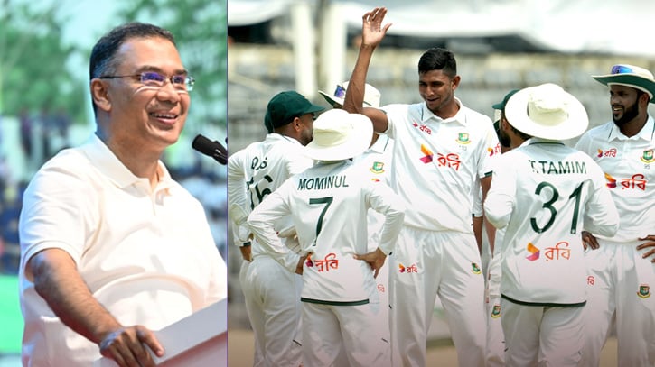 পাকিস্তানের বিরুদ্ধে ঐতিহাসিক জয়, অভিনন্দন জানালেন প্রধানমন্ত্রী