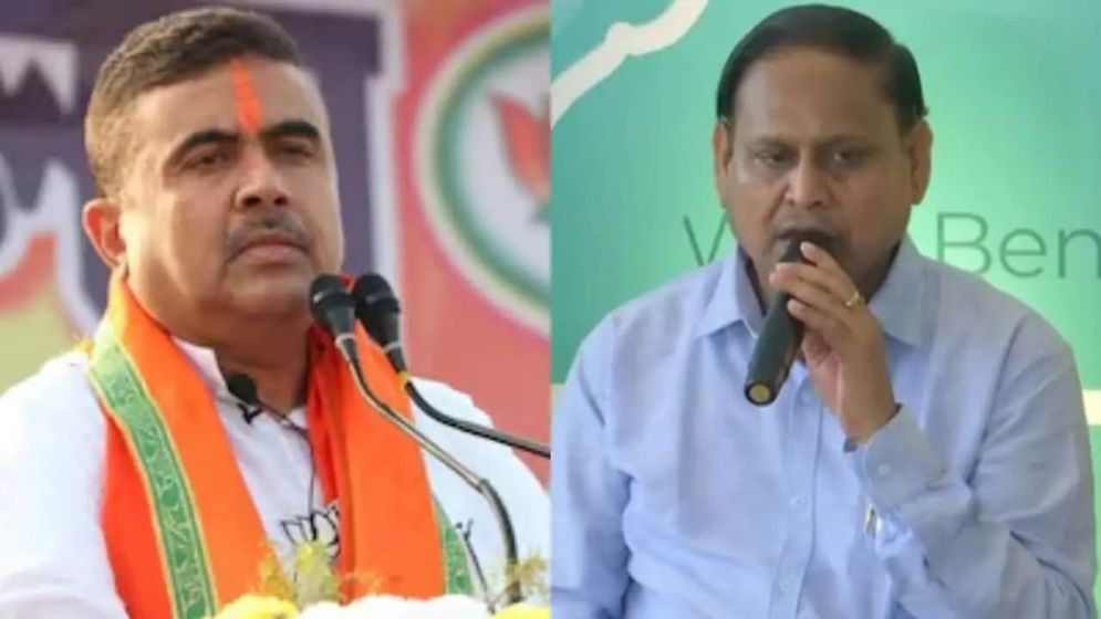 মিষ্টির প্যাকেট হাতে বিধানসভায় হুমায়ুন, শুভেন্দুকে শুভেচ্ছা