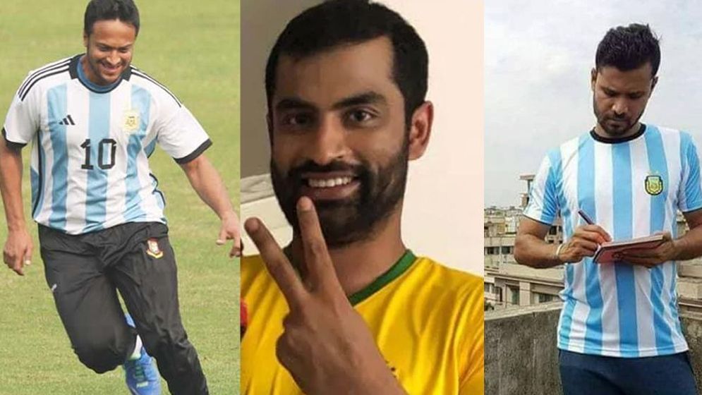 ক্রিকেট তারকারা ফিফা বিশ্বকাপে সমর্থন কোন দলের?