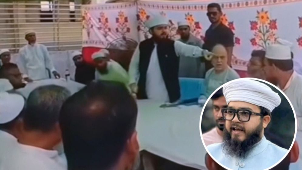 সালিশে মেজাজ হারালেন এমপি হানজালা, ভিডিও ভাইরাল