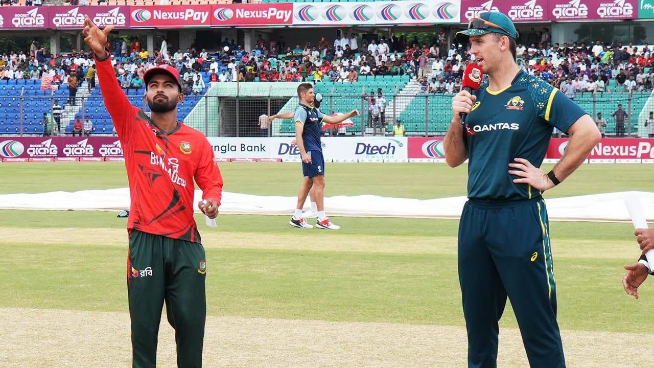 টসে জিতে ব্যাটিংয়ে বাংলাদেশ, একাদশে তিন পরিবর্তন